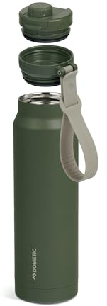 Dometic 42 oz Insulated Chug Bottle | Stainless Steel Drinkware with Magnetic Chug Lid | Lichen