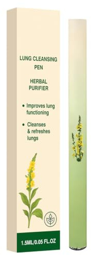 Lung Cleanse, Lung Cleansing Pen, Nasal Inhalateur, Inhalateur de Nettoyage, Nettoyant pour Les Poumons, 1PC, 1.5ML