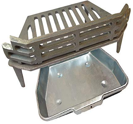 WW/Victorian Fire Grate and Ash Pan for 16 Fireplace Opening