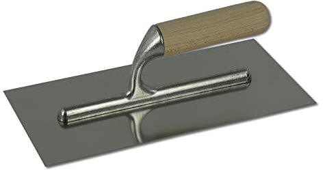 DEWEPRO® Truelle de lissage avec support extra long pour une stabilité accrue 270 x 130 mm