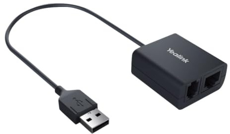 Yealink EHS40 Modul, elektrische HS-Rufannahme, Headset Adapter EHS40, Schwarz