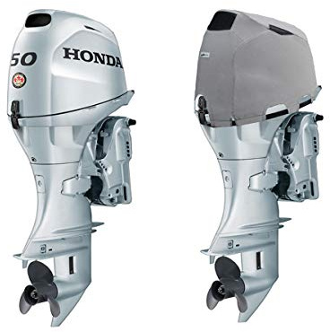 Oceansouth wasserdichte und belüftete Abdeckung für Honda Außenborder von BF2.3 bis BF250 (Honda 3CYL 808cc BF40 BF50 Vented Cover (2017>))