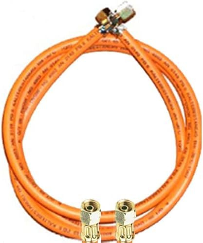 TGO Gasgeräte GmbH Propan-Gasschlauch 300 cm WINTERFEST 2 X 1/4 links (für Gewinden-Außenmaßen mit ca. 12-13mm)