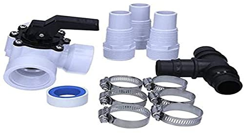 POOLEX - Kit Bypass 32/38 mm – PC-BYPASS-32 – Anschluss der Wärmepumpe Pool an das Filtersystem – kompatibel mit der Reihe Nano