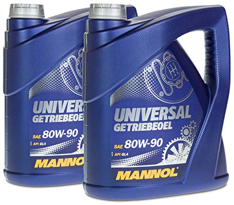 MANNOL 2 x 4 (8 Liter) UNIVERSAL 80W-90 GETRIEBEÖL