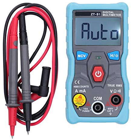ZT-S1 Multimetro Plastica Amperometro Voltmetro Misuratore di Resistenza Strumento di Misura per Vari Apparecchi Elettrici