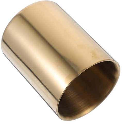 STOBOK Stiftebehälter aus Edelstahl in Gold Stabil und Leicht zu Halten Vielseitiger Make Up Pinsel Organizer für Büro und Familie Dekoratives Design