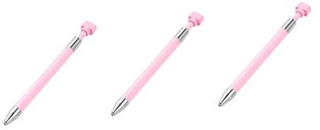 OSALADI 3 Teiliger Maniküre Punktierstift Nagellack Picker Edelsteine UV Diamant Strasssteine Rotierender Punktierstift Maniküre Werkzeug Kristall Picking Stift Perlen Picking