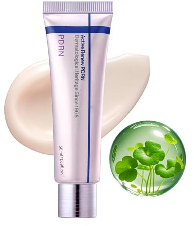 Expert Made-ca Cream PDRN, Active Renew Firming Cream - Centella Moisturizing Face Cream – Elasticity, Soothing & Hydrating Face Moisturizer with TECA-PDRN, Hyaluronic Acid, Korean Skin Care 50ml