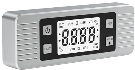 Multifunction Angles Measuring Tool Easy to Read Digital Protractor with Data Function Upgrades for Machine Operators Precisions Woodworking