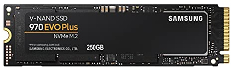 SAMSUNG HD SSD 250 GB 970 EVO Plus M.2 PCI Express 3.0 V-NAND MLC NVME MZ-V7S250BW