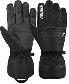 Reusch Snow King – Guanti da sci in softshell antivento e traspiranti, guanti invernali caldi e resistenti per uomo e donna, ideali per la neve