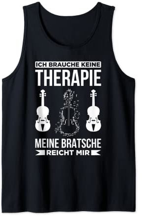 Bratsche Spielen Viola Musik Bratschist Orchester Violist Tank Top