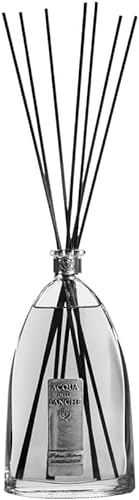 Acqua delle Langhe - Raumduft Diffusor - Monviso Duft - 200 ML - Aromadiffusor mit Rattanstäbchen - Hergestellt in Italien