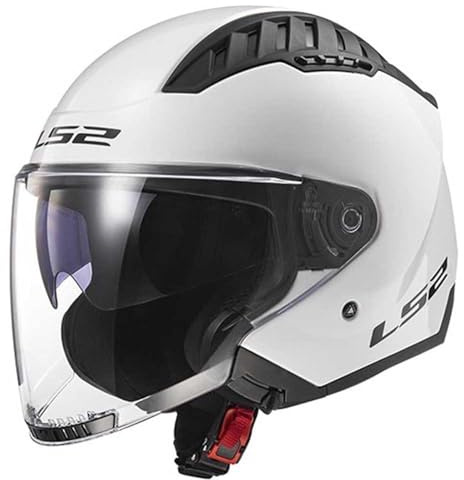 LS2, Jet-Motorradhelm Copter II SOLID Gloss White, XL