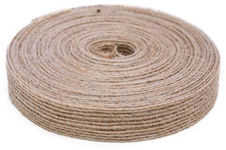 Garten schnur 10M Leinwandband Natürliche Vintage Jute Seil Hessischer rustikaler Hanf Handwerk Geschenkpaket Ribbon DIY Handgemachte Hochzeitsfeierbedarf (Color : 15mm)