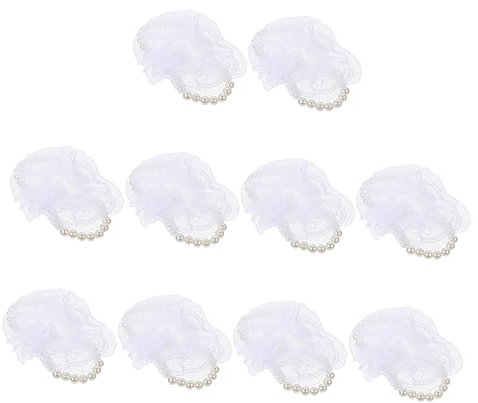 Garneck 20stücke Elastische Perlenarmbänder Für Hochzeiten Brautarmband Zubehör Hochzeitsdeko Und Accessoire Für Anlässe Wie Hochzeiten Und Jubiläen