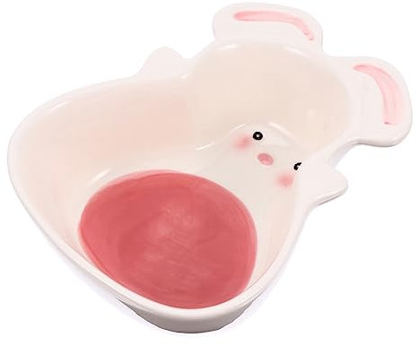 DOITOOL Hamster Keramik Futternapf Für Kleine Haustiere Sicherer Und Langlebiger Futter Und Wassernapf Für Hamster Mäuse Vögel Und Andere Kleintiere Niedliches Cartoon-Design Für