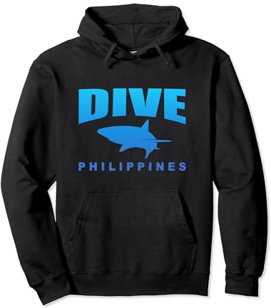 Tauchen auf den Philippinen, Tauchen auf den Philippinen (Blau) Pullover Hoodie