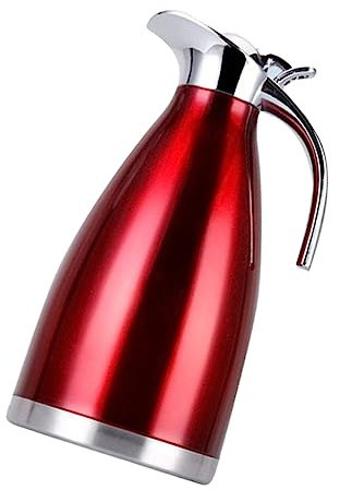 Amosfun Stainless Steel Jug Vacuum Insulated Water Bottle for Tea Beverages 2l Elegant Design