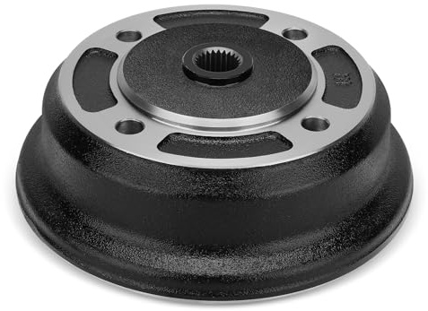 JAVIK Front Wheel Brake Drum Hub for Kawasaki Mule 3000 3010 2001-2008 Mule 3020 2001-2003 Mule 4010 4000 2009-2023 Mule 2510 2002