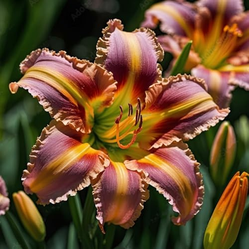Taglilien Rhizome/Perfekt als Gartendekoration/Winterhart/(NVNJHJN)-5 rhizome-B
