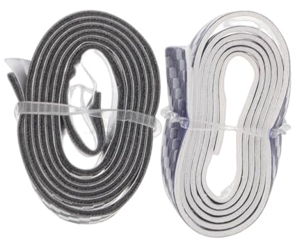 Kisangel 10 Pièces Ruban Adhésif Protecteur pour Raquette de Tennis de Table Bande de Protection Chocs et Usure Compatible Facile à Poser et Retirer