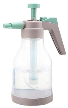 F Fityle Pulverizador de Bomba de Mano, pulverizador de Agua portátil, Recargable, de Niebla Fina, para Plantas, césped, Interior, Verde