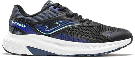 Joma Scarpa da Corsa Vitaly RVITAS2601 per Uomo, Nero, 45 EU