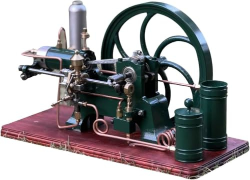 16cc 4-takts ångmaskinsmodell För Vuxna - Vintage Vattenkyld Motor, Cool Vetenskaplig Pryl, Perfekt Ingenjörspresent För Entusiaster Och Samlare
