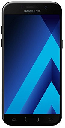 Samsung Galaxy A5 (2017) - Smartphone libre de 5,2 (Android 6.0, pantalla Super AMOLED táctil capacitiva, cámara trasera 16 MP y frontal 16 MP, 32 GB) [Versión española] negro