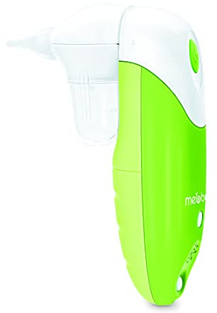 ASPIRATORE NASALE ELETTRICO ASPIRAMUCHI LIBERA IL NASINO DA 0 + MESI MEBBY NOSE CLEAN CON BECCUCCIO MORBIDO IN SILICONE