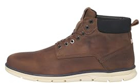 Jack & Jones Jfwtubar Leather Brandy Sts Chukka Boots, Hombre, Café, 43 EU