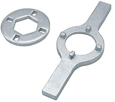 AMI PARTS TB123A Washing Machine Spanner Wrench Fit for G-E Whirl-pool Washer Parts, 1-11/16 Inch tub nut wrench Replaces TB123B ERTB123A AP6832671 AP4503397