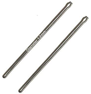 masar 1.2mm - 17mm Bandsplinten, Gespalten, Splinte für Metallarmbänder, uhrenarmband Armband, Split Watch Pins Bracelet, Straps, Band