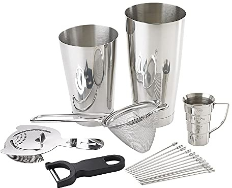 Barfly M37138 Cocktail-Set, Edelstahl, Rostfrei
