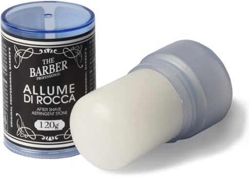Alaunstein 120 gram blodstillare, fast deodorant och luktfri aftershave – perfekt för resor