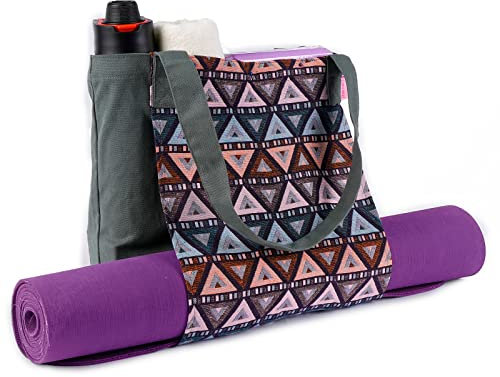 Thermikoa Yogatasche, Yogamatte Tasche, Yogatasche für Matte und Zubehör, Taschen für Yogamatten Groß, Geräumig, Gym, Pilates und Yoga Tasche, Yoga-Zubehör, Yogamattentasche