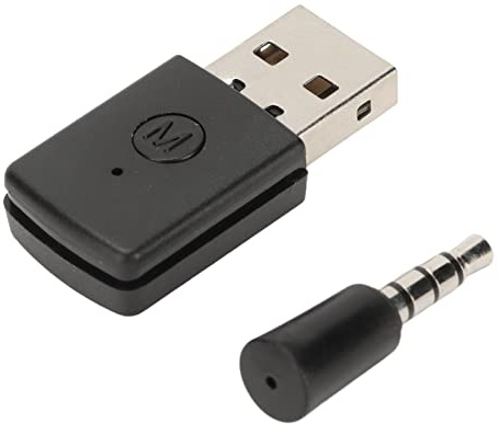 Elprico Adaptateur de Dongle Bluetooth, Mini Récepteur de Dongle et Kit D'adaptateur sans Fil D'émetteurs pour PS4 PS5, Aucune Installation de Pilote