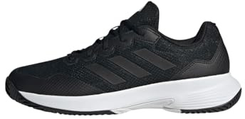 adidas Herren Gamecourt 2.0 Tennis Shoes, Core Black/Core Black/Grey Four, 38 2/3 EU