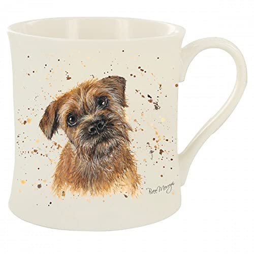 Bree Merryn Fine China Buddy Border Terrier Dog Tea/Coffee Boxed Mug 8.5x8cm