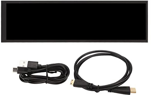 Monitor de Pantalla Táctil IPS de 8,8 Pulgadas, Panel de Monitor de Computadora con Pantalla Secundaria LCD HD Portátil de 480x1920, USB ángulo de Visión Amplio Completo de 170 °