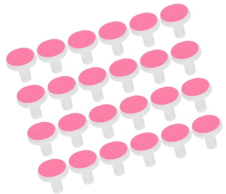 CRILSTYLEO 24stücke Elektrische Nagelknipser-pads Ersatz Für Kleinkinder Mit Schleifköpfen Aus Kunststoff Und Schleifpapier Einfach Zu Bedienen Und Auszutauschen Passend Nagelpflegegeräte
