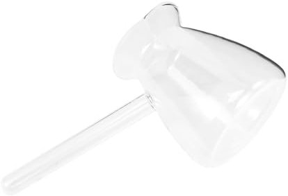 Alipis Jarra Precisión de Café de 650Ml de Vidrio Transparente Diseño Resistente al Calor Mango Ergonómico Medir y Adecuado para Espumar Leche