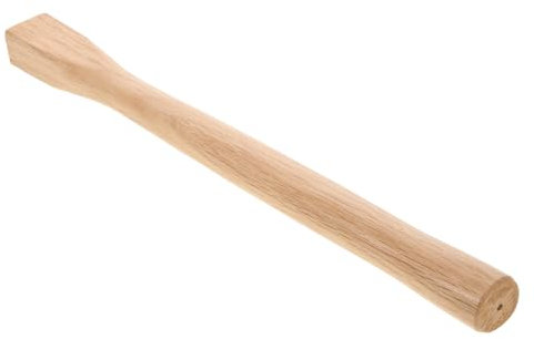 MOBUTOFU Replacement Wooden Hoe Handle for Garden Work 36cm Oak Wood Tool Handle Accessory for Outdoor Gardening Tools