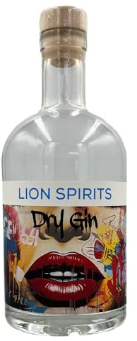 Lion Spirits Dry Gin (700 ml, 40% Vol.) | Premium Craft Gin | Feine Botanicals & Aromatisch-Frischer Geschmack | Perfekt mit Tonic, Cocktails & Purgenuss
