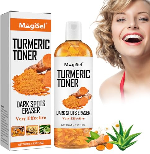 Gurkmeja toner, gurkmeja ansiktstoner, toner tormeric, 100 ml ansiktsvatten, mörkläkande djup hydrering, fuktgivande ansiktsvatten, reparerar matthet och akne