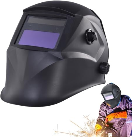 Generico Casco Da Saldatura Per Donne | Scudo Protettivo Auto-Oscurante Comodo - per Cappuccio da Saldatura,per Uomini e Donne Produzione Riparazione Auto Costruzioni Attività Quotidiane
