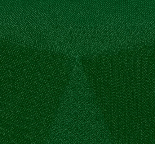 Brandsseller Gartentischdecke 130x160 cm Tischdecke mit Paspel Outdoor Tischtuch rechteckig Weichschaum für Garten, Terrasse, Balkon wetterfest rutschfest - Grün