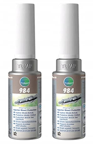 TUNAP 984 Diesel Injektionsschutz 200 ml – 2er Pack Additiv für Diesel-Einspritzsysteme Für Common-Rail und Pumpe-Düse Kompatibel mit Biodiesel B5 bis B100 | Vorbeugende Pflege und Schutz für Diesel-Einspritzsysteme